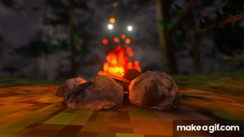 Gorilla Tag Campfire Animation